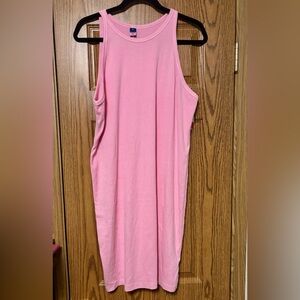 Pink Sleeveless Dress